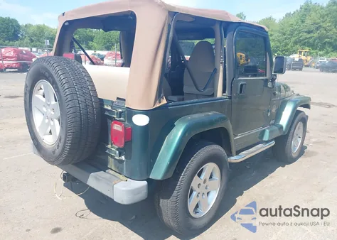 2000 Jeep Wrangler / Tj Sahara from USA, damaged, VIN 1J4FA59S0YP748057